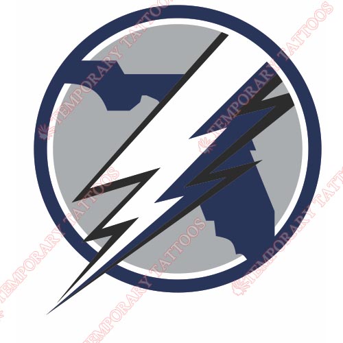 Tampa Bay Lightning Customize Temporary Tattoos Stickers NO.339